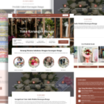 Website Toko Karangan Bunga Untuk UMKM